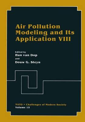 Steyn / Van Dop |  Air Pollution Modeling and Its Application VIII | Buch |  Sack Fachmedien