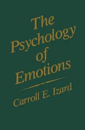 Izard |  The Psychology of Emotions | Buch |  Sack Fachmedien