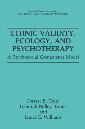 Tyler / Williams / Ridley Brome |  Ethnic Validity, Ecology, and Psychotherapy | Buch |  Sack Fachmedien