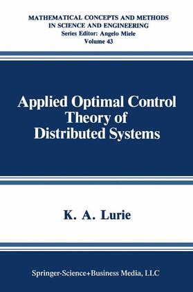 Lurie |  Applied Optimal Control Theory of Distributed Systems | Buch |  Sack Fachmedien