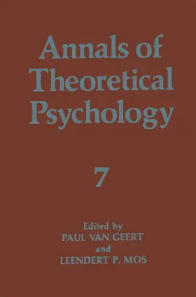 Mos / Van Geert |  Annals of Theoretical Psychology | Buch |  Sack Fachmedien