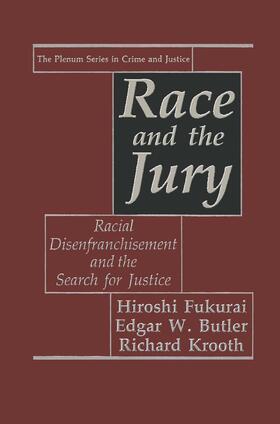 Fukurai / Krooth / Butler | Race and the Jury | Buch | 978-0-306-44144-8 | sack.de