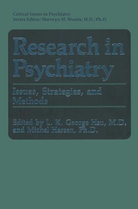 Hersen / Hsu |  Research in Psychiatry | Buch |  Sack Fachmedien