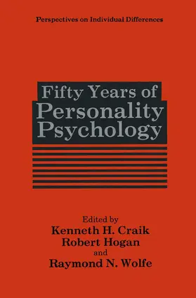 Craik / Wolfe / Hogan |  Fifty Years of Personality Psychology | Buch |  Sack Fachmedien