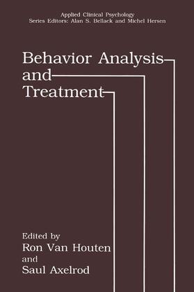 Axelrod / Van Houten |  Behavior Analysis and Treatment | Buch |  Sack Fachmedien