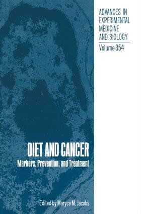 Jacobs |  Diet and Cancer | Buch |  Sack Fachmedien