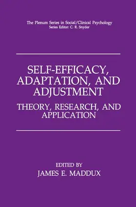 Maddux |  Self-Efficacy, Adaptation, and Adjustment | Buch |  Sack Fachmedien