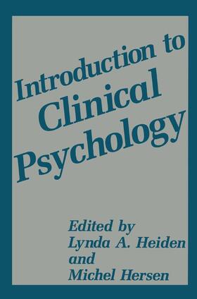 Hersen / Heiden |  Introduction to Clinical Psychology | Buch |  Sack Fachmedien