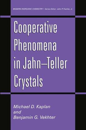 Vekhter / Kaplan |  Cooperative Phenomena in Jahn¿Teller Crystals | Buch |  Sack Fachmedien