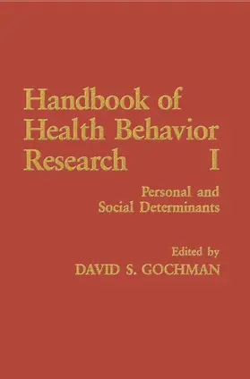 Gochman |  Handbook of Health Behavior Research I | Buch |  Sack Fachmedien