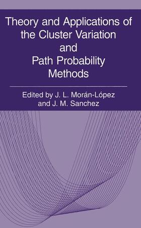Morán-López / Sánchez |  Theory and Applications of the Cluster Variation and Path Probability Methods | Buch |  Sack Fachmedien