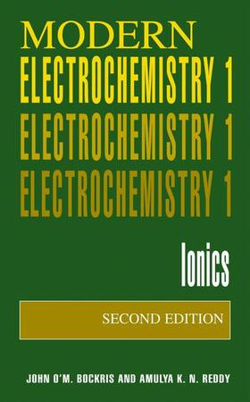 Bockris / Reddy |  Volume 1: Modern Electrochemistry | Buch |  Sack Fachmedien