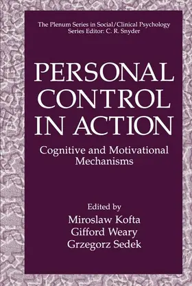 Kofta / Sedek / Weary |  Personal Control in Action | Buch |  Sack Fachmedien