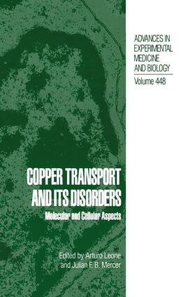 Mercer / Leone |  Copper Transport and Its Disorders | Buch |  Sack Fachmedien