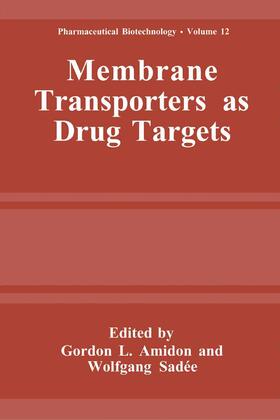 Sadée / Amidon | Membrane Transporters as Drug Targets | Buch | 978-0-306-46094-4 | sack.de