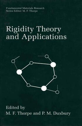 Thorpe / Duxbury |  Rigidity Theory and Applications | Buch |  Sack Fachmedien