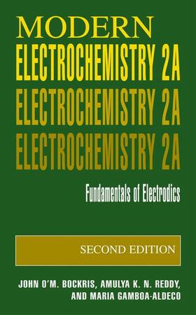 Bockris / Gamboa-Aldeco / Reddy |  Modern Electrochemistry 2A | Buch |  Sack Fachmedien