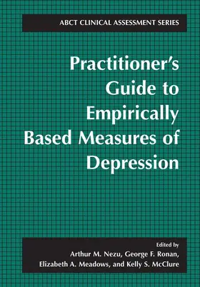 Nezu / McClure / Ronan |  Practitioner's Guide to Empirically-Based Measures of Depression | Buch |  Sack Fachmedien