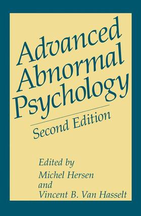Van Hasselt / Hersen |  Advanced Abnormal Psychology | Buch |  Sack Fachmedien