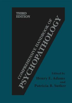 Adams / Sutker |  Comprehensive Handbook of Psychopathology | Buch |  Sack Fachmedien