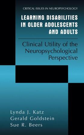 Katz / Beers / Goldstein |  Learning Disabilities in Older Adolescents and Adults | Buch |  Sack Fachmedien