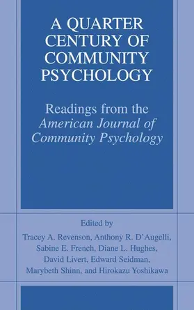 Revenson / D'Augelli / French |  A Quarter Century of Community Psychology | Buch |  Sack Fachmedien