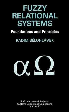 Belohlávek |  Fuzzy Relational Systems | Buch |  Sack Fachmedien