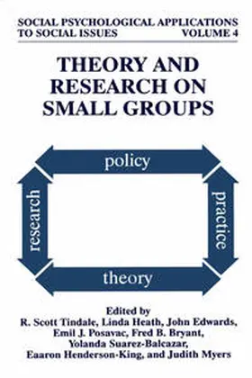 Tindale / Heath / Edwards |  Theory and Research on Small Groups | eBook | Sack Fachmedien