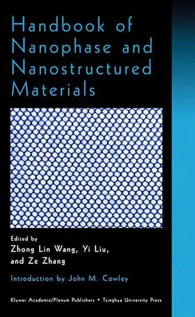 Wang / Zhang / Liu |  Handbook of Nanophase and Nanostructured Materials | Buch |  Sack Fachmedien