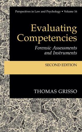 Grisso |  Evaluating Competencies | Buch |  Sack Fachmedien