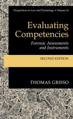 Grisso |  Evaluating Competencies | Buch |  Sack Fachmedien