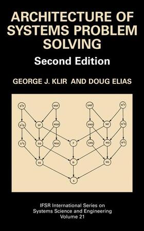 Elias / Klir |  Architecture of Systems Problem Solving | Buch |  Sack Fachmedien