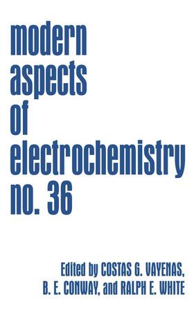 Vayenas / White / Conway |  Modern Aspects of Electrochemistry | Buch |  Sack Fachmedien