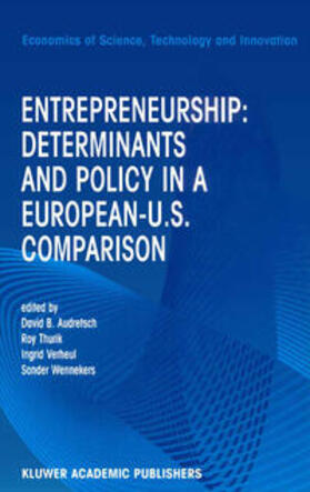 Audretsch / Thurik / Verheul |  Entrepreneurship: Determinants and Policy in a European-US Comparison | eBook | Sack Fachmedien