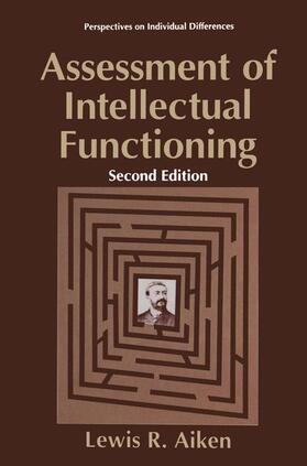 Aiken |  Assessment of Intellectual Functioning | Buch |  Sack Fachmedien