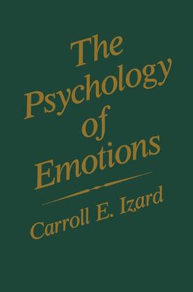 Izard |  The Psychology of Emotions | Buch |  Sack Fachmedien