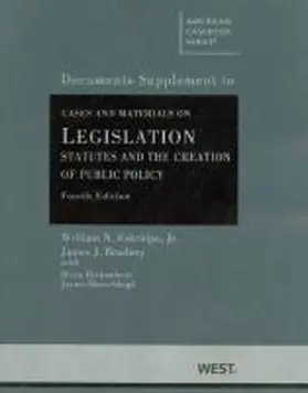  Cases and Materials on Legislation, Statutes and the Creation of Public Policy | Buch |  Sack Fachmedien