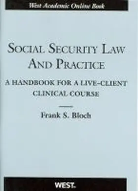 Bloch |  Social Security Law and Practice | Buch |  Sack Fachmedien