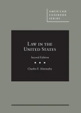 Abernathy |  Law in the United States | Buch |  Sack Fachmedien