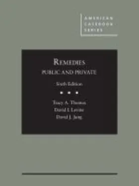 Levine |  Remedies, Public and Private | Buch |  Sack Fachmedien