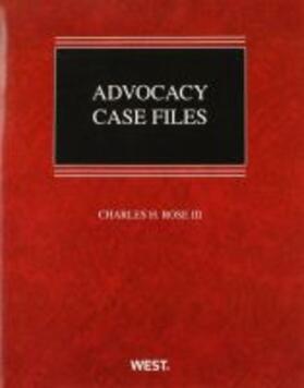 Iii |  Advocacy Case Files | Buch |  Sack Fachmedien