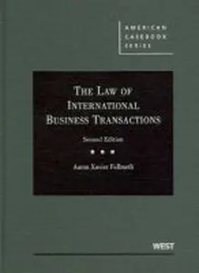 Fellmeth |  The Law of International Business Transactions | Buch |  Sack Fachmedien