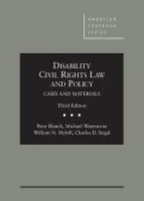 Blanck |  Disability Civil Rights Law and Policy | Buch |  Sack Fachmedien