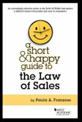 Franzese |  A Short and Happy Guide to the Law of Sales | Buch |  Sack Fachmedien