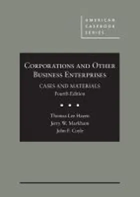 Hazen |  Corporations and Other Business Enterprises, Cases and Materials | Buch |  Sack Fachmedien