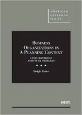 Drake |  Business Organizations in a Planning Context | Buch |  Sack Fachmedien