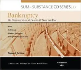 Epstein |  Sum and Substance Audio on Bankruptcy | Sonstiges |  Sack Fachmedien