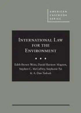 Weiss |  International Law for the Environment | Buch |  Sack Fachmedien