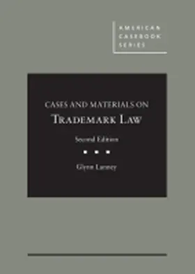 Lunney |  Cases and Materials on Trademark Law | Buch |  Sack Fachmedien