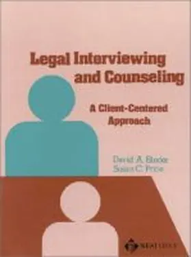 Binder |  Legal Interviewing and Counseling | Buch |  Sack Fachmedien